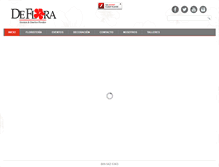 Tablet Screenshot of deflora.com.do